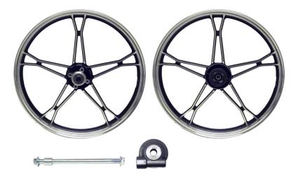 Picture of Front Wheel GN125 disc brake aluminum (Rim 1.60 x 18)