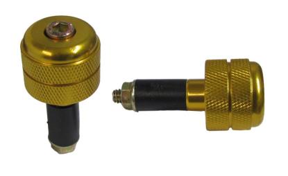 Picture of Bar End for Alloy Handlebars Gold (Pair)