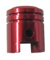 Picture of Valve Cap Piston Shape Red (Pair)