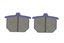 Picture of Brake Disc Pads Front L/H Kyoto for 1981 Honda CX 500 B