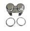 Picture of Speedo & Tacho Clock Cover Chrome Honda CB400 (Big 1) 93-99 (Pair)