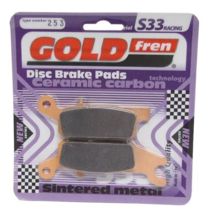 Picture of Goldfren 253-S33, FA444, VD278/2, SBS849, FDB2230 Disc Pads (Pair)