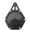 Picture of Tax Disc Holder Hexagon Slimline Carbon Look including Rim