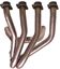 Picture of Exhaust Downpipes for 1999 Honda CBR 1100 XX-X