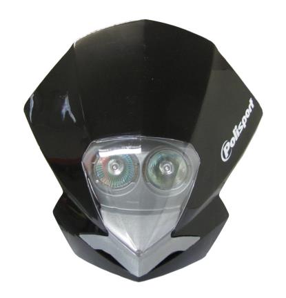 Picture of Headlight Dual EMX Black