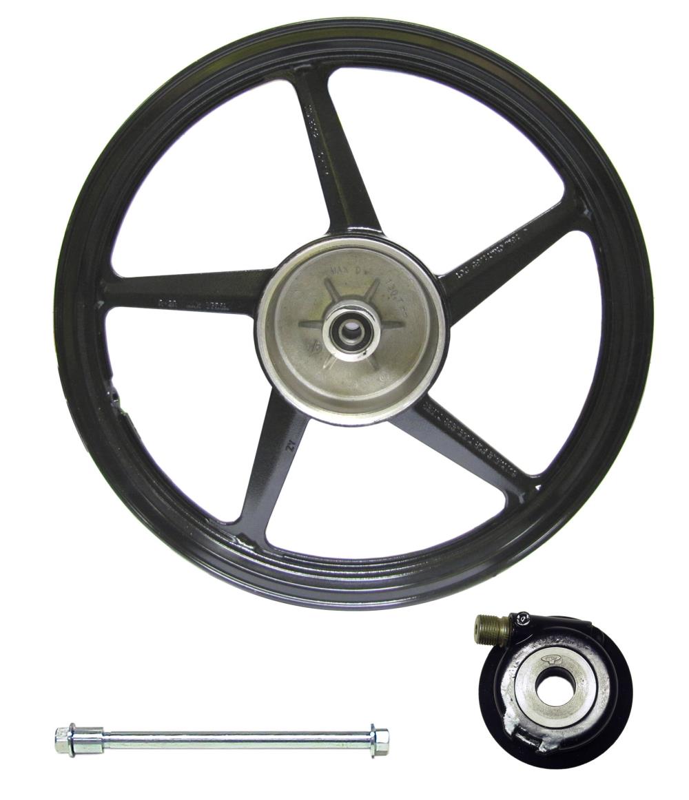 Goldfren Brakes Direct UK | Front Wheel YBR125 disc brake Silver