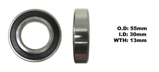 Picture of Bearing SNR 6006EEU(I.D 30mm x O.D 55mm x W 13mm)