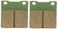 Picture of Brake Disc Pads Front R/H Kyoto for 1980 Honda CB 650 CA Custom (S.O.H.C.)