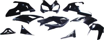 Picture of Fairing Complete Yamaha YZF R1 1998-1999 (Black-10)