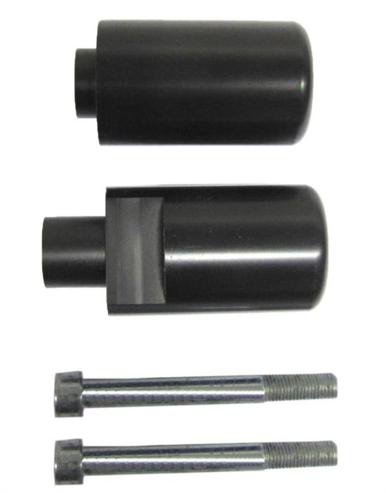 Picture of Shogun Frame Sliders Black Suzuki GSXR600,GSXR750 04-05 (Set)