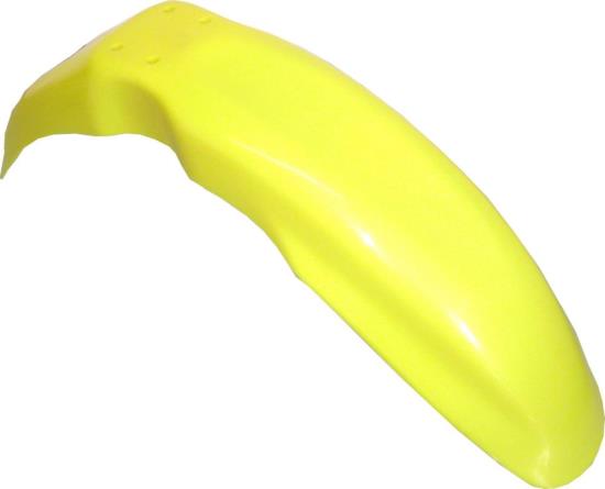 Picture of Front Mudguard Yellow Suzuki RM85 02-12