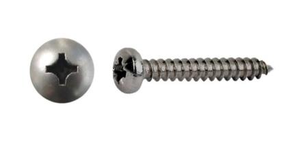 Picture of Screws Pan Head Self Taper Stainless Steel 3mm x 30mm(Pitch (Per 20)