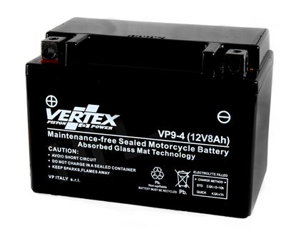 Picture of Vertex VP9-4 Battery replaces CTX9-BS 