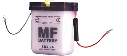 Picture of Battery (Conventional) for 1970 Suzuki TS 250 (Mark II) (Points Model) NO ACID