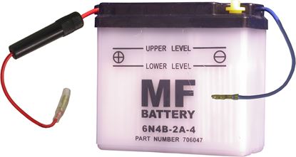 Picture of Battery (Conventional) for 1980 Honda H 100 A NO ACID