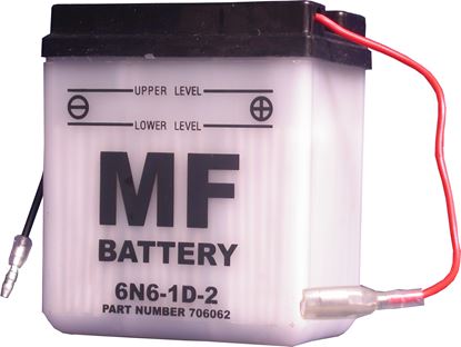 Picture of Battery (Conventional) for 1976 Kawasaki KE 125 A3 NO ACID