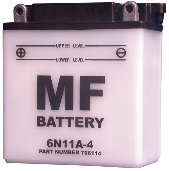 Picture of Battery (Conventional) for 1973 MZ TS 125 NO ACID