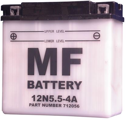 Picture of Battery 12N5.5-4A (L:138mm x H:130mm x W:61mm)