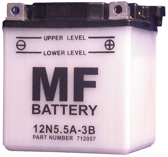 Picture of Battery 12N5.5A-3B (L:105mm x H:115mm x W:91mm)