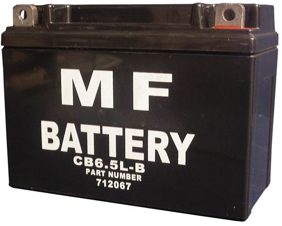 Picture of Battery CB6.5L-B (Fully Sealed)  (L:137mm x H:108mm x W:65mm)