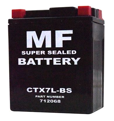 Picture of Battery CTX7L-BS (L:114mm x H:130mm x W:70mm) with Pack