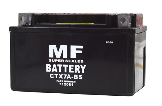 Picture of Battery CTX7A-BS (L:150mm x H:90mm x W:88mm) with pack