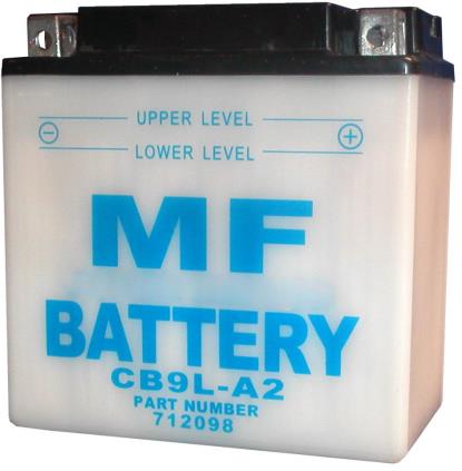 Picture of Battery CB9L-A2 (L:136mm x H:140mm x W:76mm) (SOLD DRY)