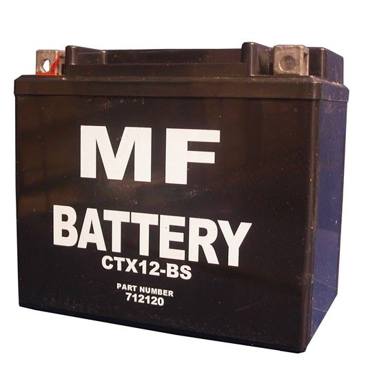 Picture of Battery CTX12-BS (L:150mm x H:130mm x W:88mm) with Acid Pack