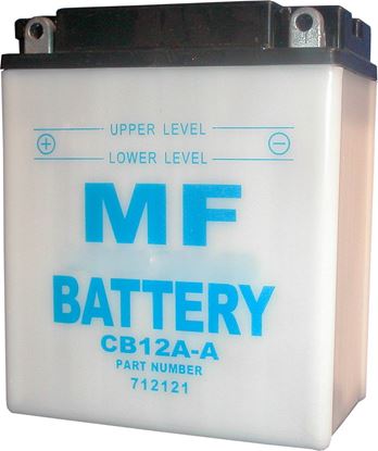 Picture of Battery CB12A-A, 12N12A-4A-1 (L:134mm x H:161mm x W:80mm)