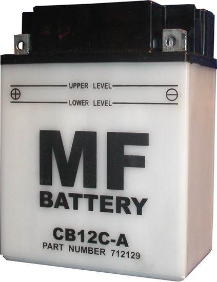 Picture of Battery CB12C-A, 12N12C-4A-2 (L:134mm x H:175mm x W:80mm)