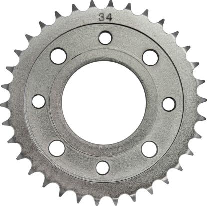 Picture of 34 Tooth Rear Sprocket Cog Honda CG125  H100 CD185 T Ref: JTR269