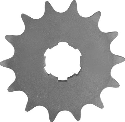 Picture of 14 Tooth Front Gearbox Drive Sprocket Yamaha YBR125 XT125 SR125 JTF1263