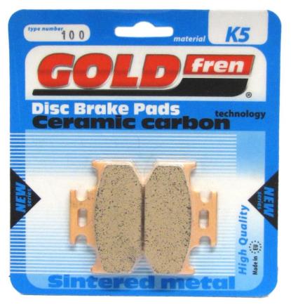 Picture of Goldfren K5-100, VD432/2, FA152/2, SBS648 Disc Pads (Pair)
