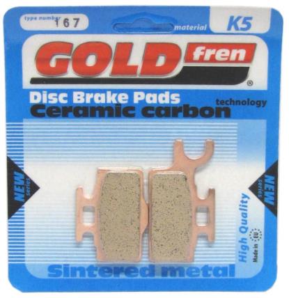 Picture of Goldfren K5-167, FA302, SBS752 Disc Pads (Pair)