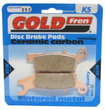 Picture of Goldfren K5-252, FA443, VD279/2, SBS850, FDB2231 Disc Pads (Pair)