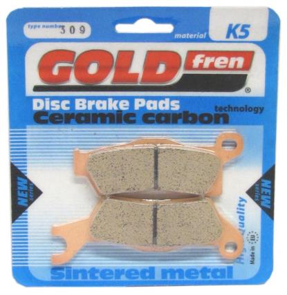 Picture of Goldfren K5-309, FA618 as fitted to Can Am's Disc Pads (Pair)