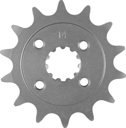 Picture of 14 Tooth Front Gearbox Drive Sprocket Honda CBR250 R CRF250 L  JTF1321