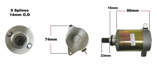 Picture of Starter Motor VS125