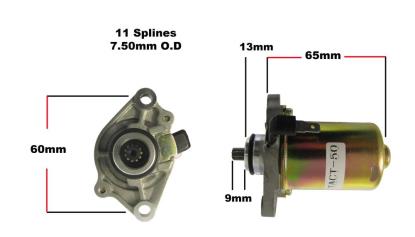 Picture of Starter Motor Tact 50
