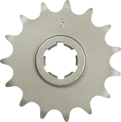 Picture of 15 Tooth Front Gearbox Drive Sprocket Cagiva T4ER 350 500  Ref: JTF728