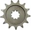 Picture of 13 Tooth Front Gearbox Drive Sprocket Cagiva Mito Prima Ref:  JTF708