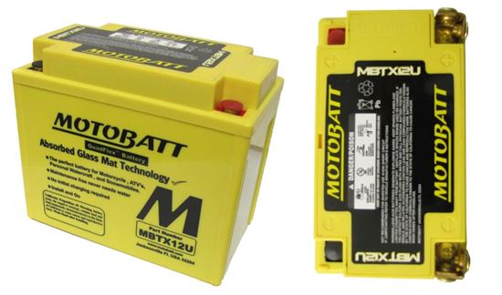 Picture of Battery (Motobatt) for 1993 Kawasaki ZXR 750 L (ZX750L1)