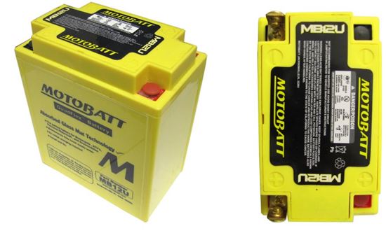 Picture of Battery (Motobatt) for 1979 Kawasaki (K)Z 400 G1 Custom