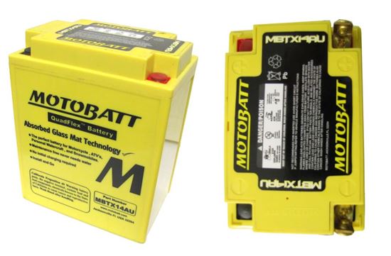 Picture of Battery (Motobatt) for 1980 Triumph T140ES Bonneville Electro (744cc)