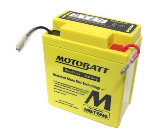 Picture of Battery (Motobatt) for 1982 Kawasaki KE 175 D4