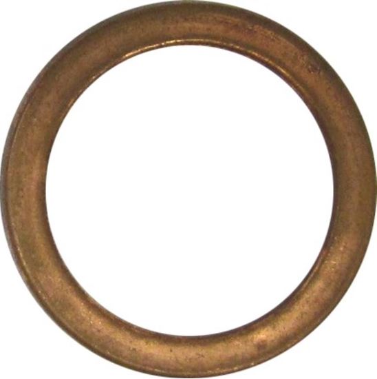 Picture of Exhaust Gaskets Flat Copper OD 34mm, ID 25mm, Thickness 4mm (Per 10)