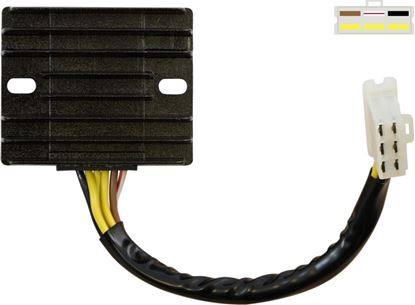 Picture of Regulator / Rectifier Kawasaki GPX250, GPZ500S 6 Wires