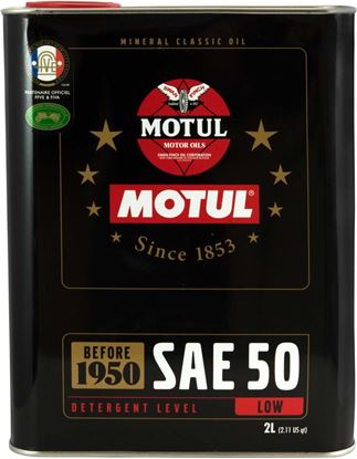 Picture of Motul Oil & Lubricant Classic Oil SAE 50w 4T Mineral