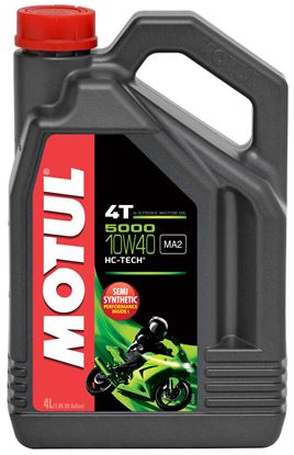 Picture of Motul Oil & Lubricant 5000 10w40 4T Semi Synthetic