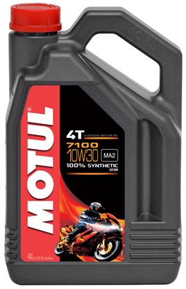 Picture of Motul Oil & Lubricant 7100 10w30 4T 100% Synthetic